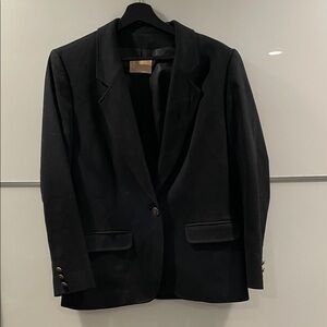 Pendleton Women's 100% Virginia Wool Black Blazer. Madi in USA